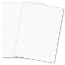 Mohawk Loop Antique Vellum - SNOW - 110lb Cover - 26 x 40 Card Stock Paper