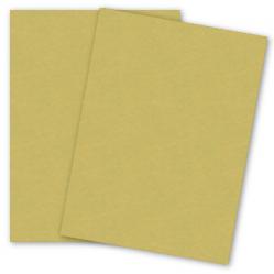 Mohawk Loop Antique Vellum - THAI GOLD - 110lb Cover - 26 x 40 Card Stock Paper