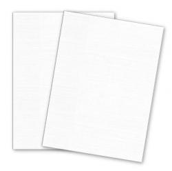 Mohawk VIA Linen - PURE WHITE - 8.5 x 11 Card Stock - 80lb Cover - 250 PK