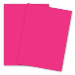 Mohawk VIA Vellum - RHODAMINE - 80lb Cover - 26 x 40 Card Stock Paper - 500 PK