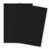 Mohawk VIA Felt - BLACK - 80lb Cover - 26 x 40 Card Stock Paper - 500 PK