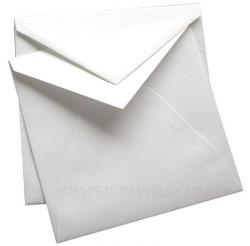 100% Cotton - Royal ENVELOPES - Savoy Brilliant White (7-1/4-x-7-1/4) - Inner/Ungummed - 250 PK