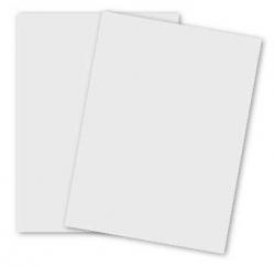 100% Cotton Card Stock - Savoy Bright White - 8.5 x 11 - 92lb Cover - 25 PK