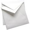 100% Cotton - Royal ENVELOPES - Savoy Brilliant White (7-1/4-x-7-1/4) - Inner/Ungummed - 250 PK