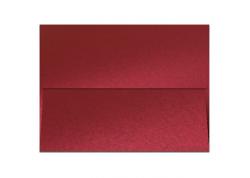 Shine RED SATIN - Shimmer Metallic - A2 ENVELOPES - 1000 PK