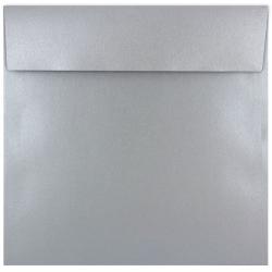 SHINE Shimmer - 7.5 in Square ENVELOPES - SILVER - 250 PK