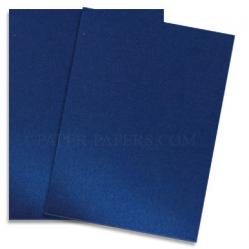 Shine BLUE SATIN - Shimmer Metallic Paper - 28 x 40 - 80lb Text