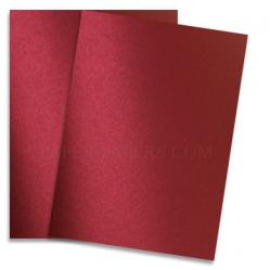 Shine RED SATIN - Shimmer Metallic Paper - 28 x 40 - 80lb Text