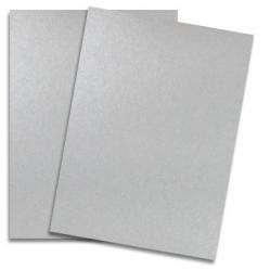 Shine SILVER - Shimmer Metallic Card Stock - 28 x 40 - 92lb Cover