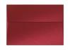 Shine RED SATIN - Shimmer Metallic - A7 ENVELOPES - 1000 PK