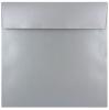 SHINE Shimmer - 7.5 in Square ENVELOPES - SILVER - 250 PK