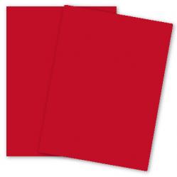 Plike (Plastic-Like) Paper - 8.5 x 11 - RED - 95LB TEXT - 25 PK
