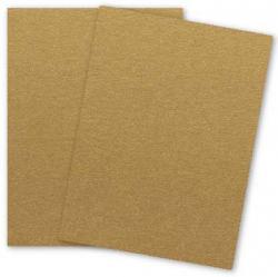 Stardream Metallic - 8.5 x 11 - Cardstock Paper - 105lb Cover - ANTIQUE GOLD - 25 PK