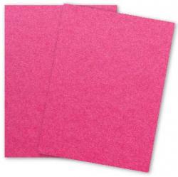 Stardream Metallic - 8.5 x 11 - Cardstock Paper - 105lb Cover - AZALEA - 25 PK