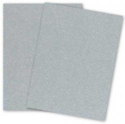 Stardream Metallic - 8.5 x 11 - Cardstock Paper - 105lb Cover - SILVER - 25 PK