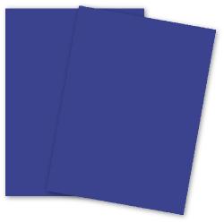 Neenah (Wausau) Astrobrights 8.5 x 11 Card Stock - BLAST-OFF BLUE - 65lb Cover - 250 PK