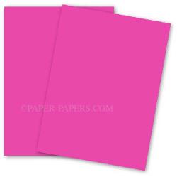 Neenah (Wausau) Astrobrights 8.5 x 11 Paper - FIREBALL FUCHSIA - 60lb Text - 500 PK