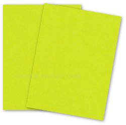 Neenah (Wausau) Astrobrights 8.5 x 11 Paper - LIFT-OFF LEMON - 60lb Text - 500 PK