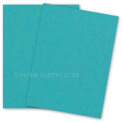 Neenah (Wausau) Astrobrights 8.5 x 11 Card Stock - TERRESTRIAL TEAL - 65lb Cover - 250 PK