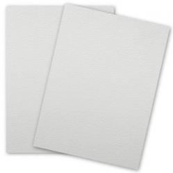 Brockway - Felt Finish / Plain Edge - 23 x 35 Cardstock Paper - 80lb Cover - WHITE - 500 PK