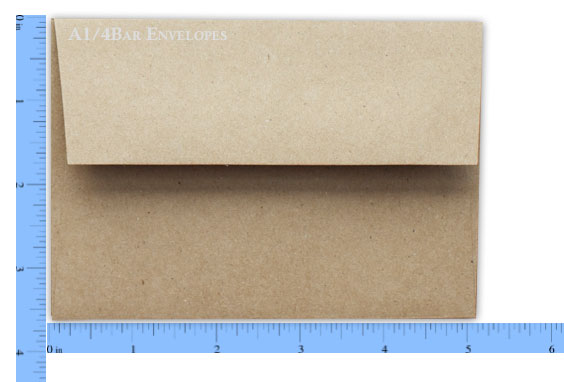 A1 ENVELOPE - Visual DIMENSIONS A1 ENVELOPE DIMENSIONS