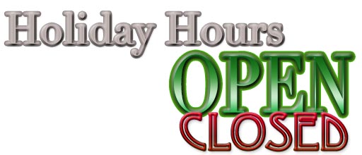 2012 Holiday Hours at Paper-Papers